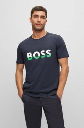 HUGO BOSS COTTON T-SHIRTS FOR MEN'S