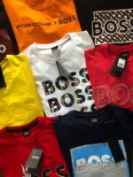 HUGO BOSS COTTON T-SHIRTS FOR MEN'S