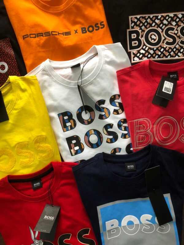 HUGO BOSS COTTON T-SHIRTS FOR MEN'S