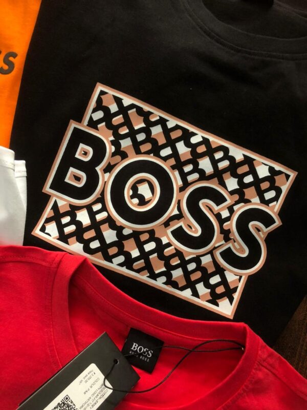 HUGO BOSS COTTON T-SHIRTS FOR MEN'S