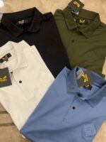 FENDI IMPORTED ETCHED COLLAR T-SHIRTS