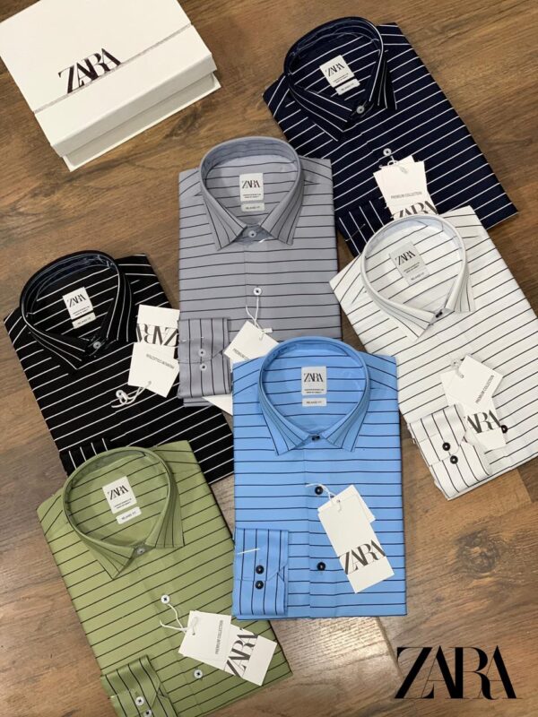 ZARA FORMAL COTTON SHIRTS