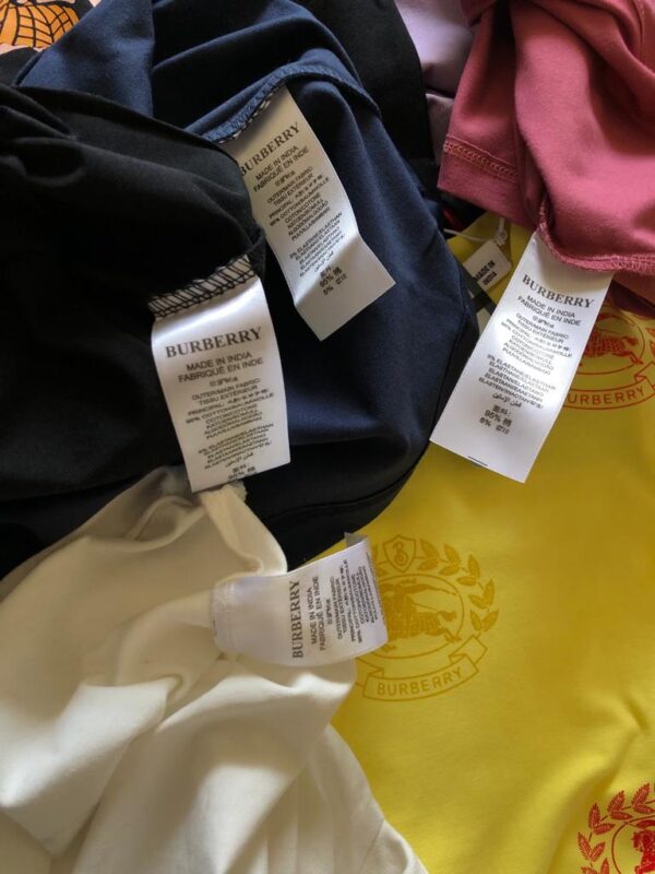 BURBERRY IMPORTED T-SHIRTS FOR ( UNISEX )