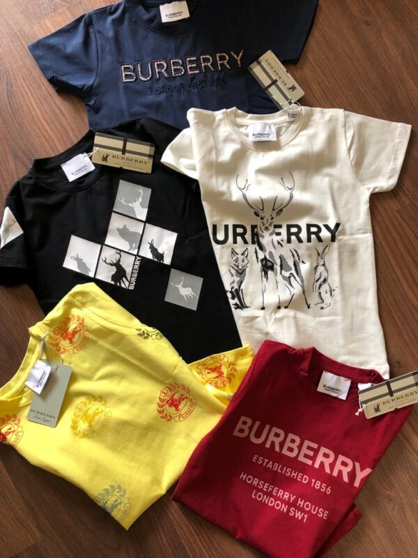 BURBERRY IMPORTED T-SHIRTS FOR ( UNISEX )