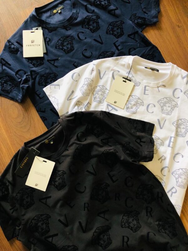 VERSACE IMPORTED LYCRA T-SHIRTS