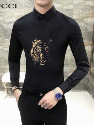 GUCCI PRINTED SHIRTS FOR MEN'S