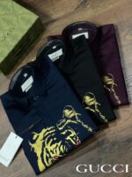 GUCCI PRINTED SHIRTS FOR MEN'S