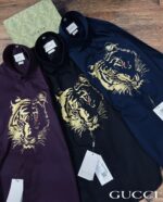GUCCI PRINTED SHIRTS FOR MEN'S