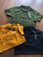 ARMANI PREMIUM LYCRA POLO T-SHIRTS