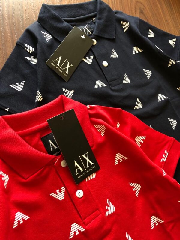 ARMANI BOYS COLLAR T-SHIRTS