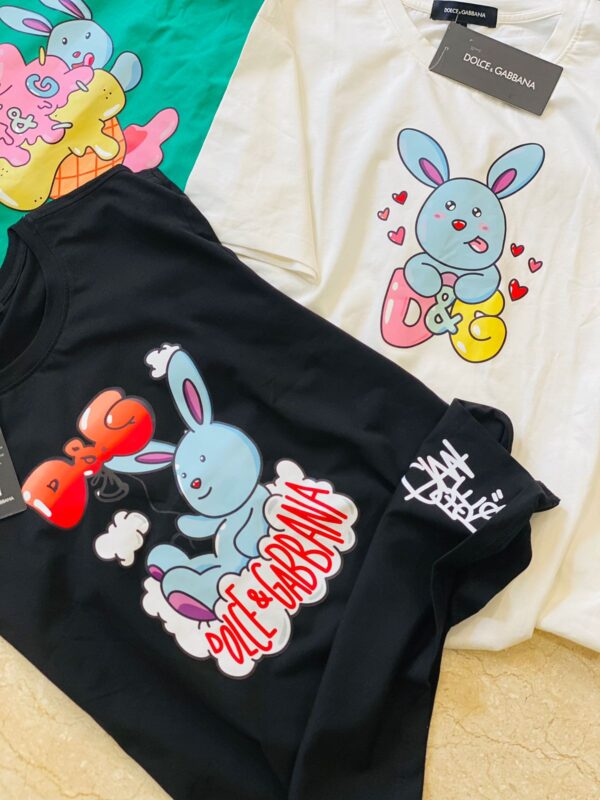 DOLCE & GABBANA IMPORTED T-SHIRTS UNISEX