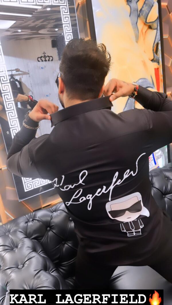 KARL IMPORTED COTTON LYCRA SHIRTS