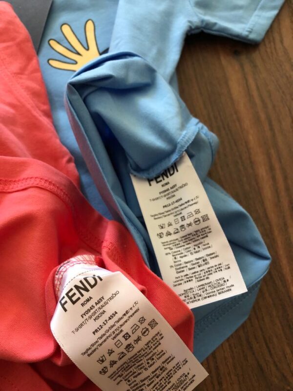 FENDI IMPORTED T-SHIRTS FOR KIDS