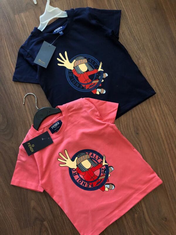 FENDI IMPORTED T-SHIRTS FOR KIDS