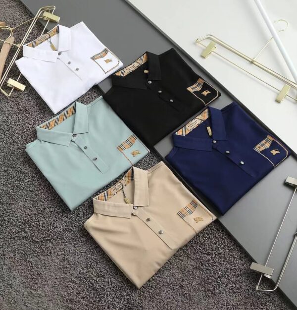 BURBERRY IMPORTED POLO T-SHIRTS