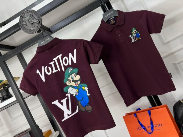LOUIS VUITTON COLLAR T-SHIRT FOR BOYS