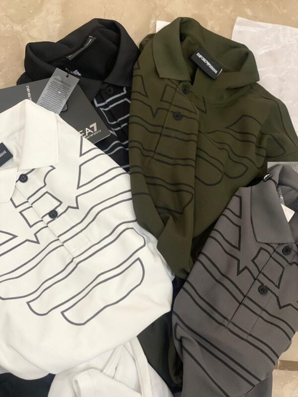 ARMANI IMPORTED LYCRA POLO T-SHIRTS