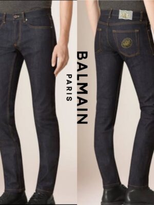BALMAIN PREMIUM ANKLE LENGHT  LYCRA DENIM