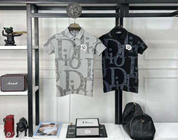 DIOR COLLAR T-SHIRT FOR BOYS