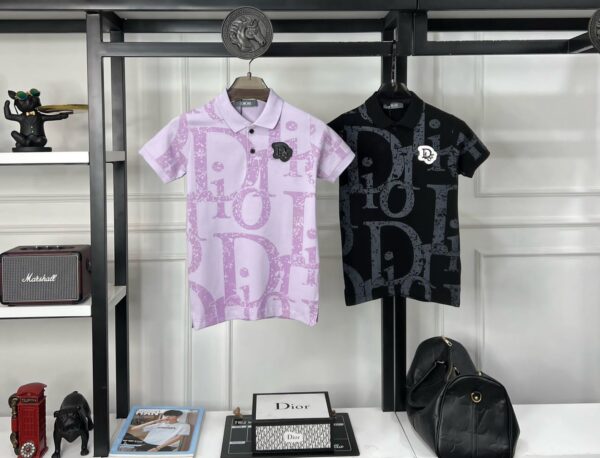 DIOR COLLAR T-SHIRT FOR BOYS