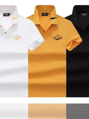 FENDI IMPORTED POLO T-SHIRTS