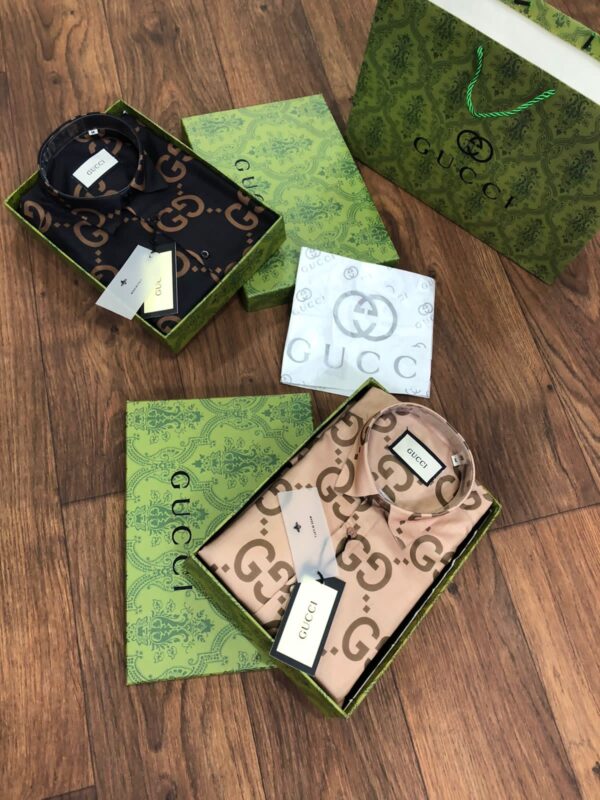 GUCCI PRINTED SHIRTS FOR MEN'S