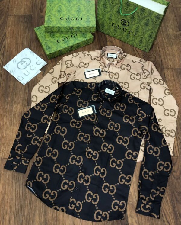 GUCCI PRINTED SHIRTS FOR MEN'S