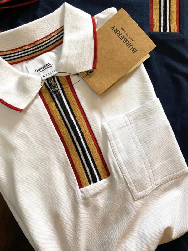 BURBERRY LYCRA IMPORTED POLO T-SHIRTS