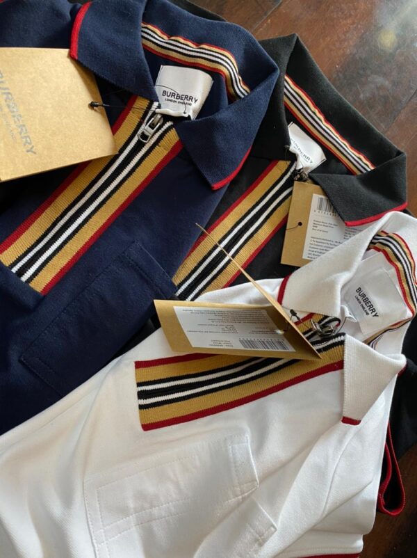 BURBERRY LYCRA IMPORTED POLO T-SHIRTS
