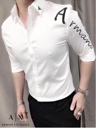ARMANI EXCLUSIVE SHIRTS FOR MEN'S