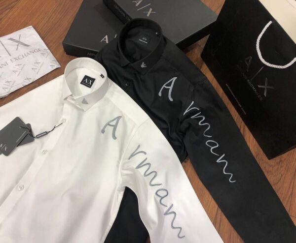 ARMANI EXCLUSIVE SHIRTS FOR MEN'S