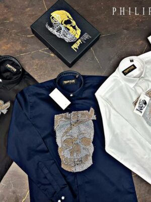 PHILIPP PLEIN SHIRTS FOR MEN'S