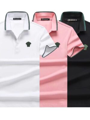 VERSACE IMPORTED POLO T-SHIRTS