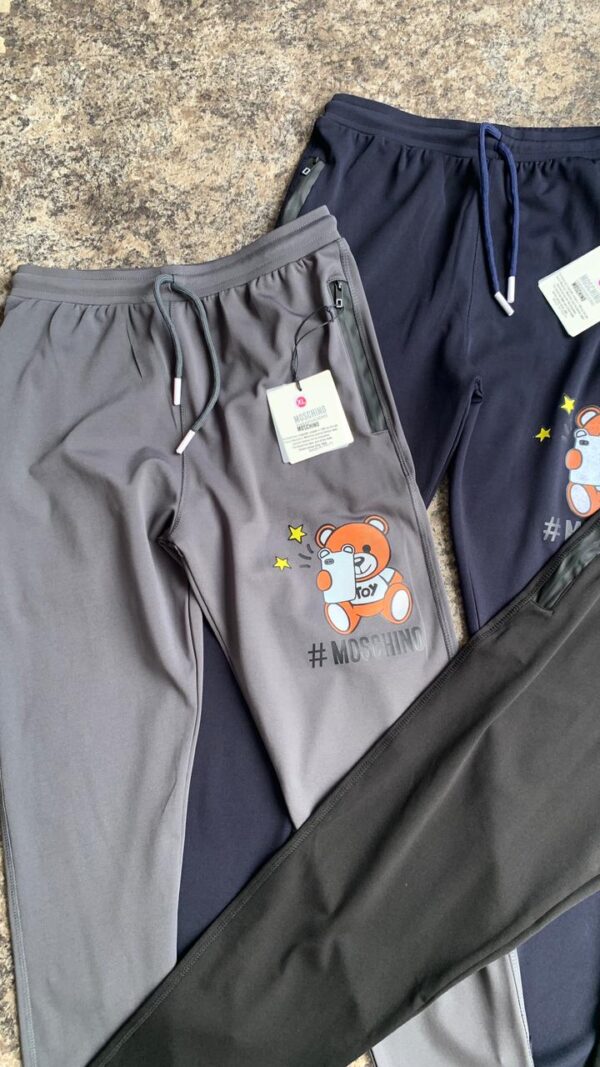 MOSCHINO PREMIUM LYCRA TRACK PANTS