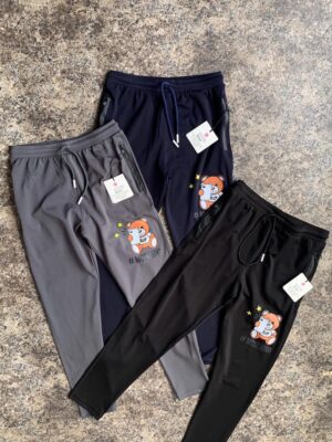 MOSCHINO PREMIUM LYCRA TRACK PANTS
