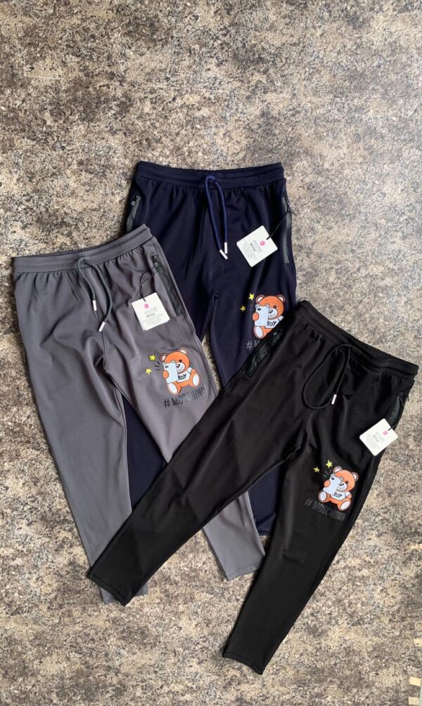 MOSCHINO PREMIUM LYCRA TRACK PANTS