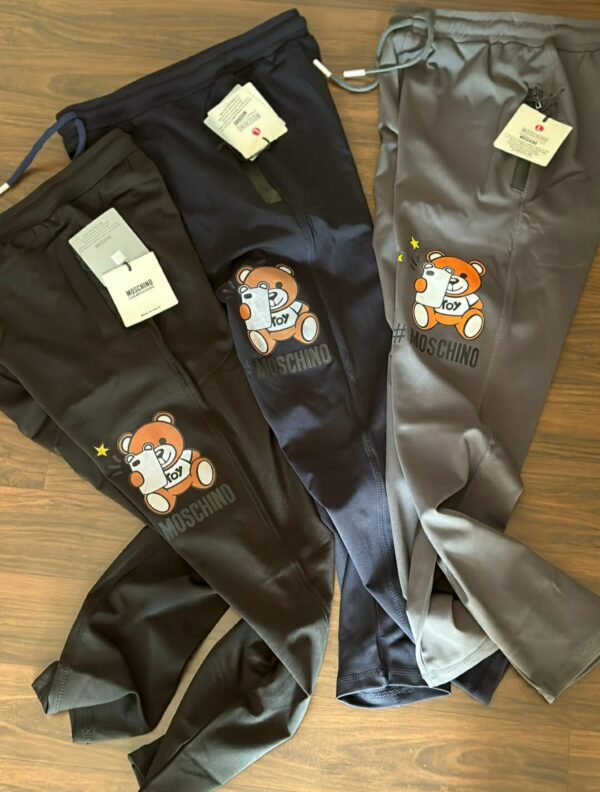 MOSCHINO PREMIUM LYCRA TRACK PANTS