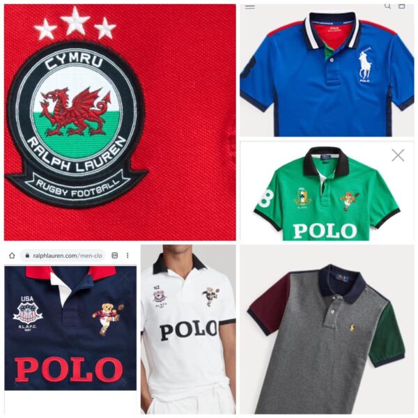RALPH HIGH END POLO T-SHIRTS
