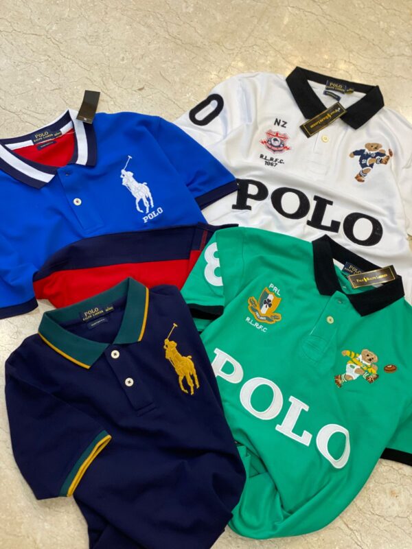 RALPH HIGH END POLO T-SHIRTS