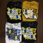 LOUIS VUITTON PREMIUM DROP SHOULDER T-SHIRTS