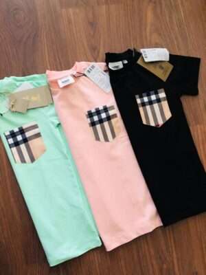 BURBERRY EXCLUSIVE T-SHIRTS FOR KIDS (UNISEX)
