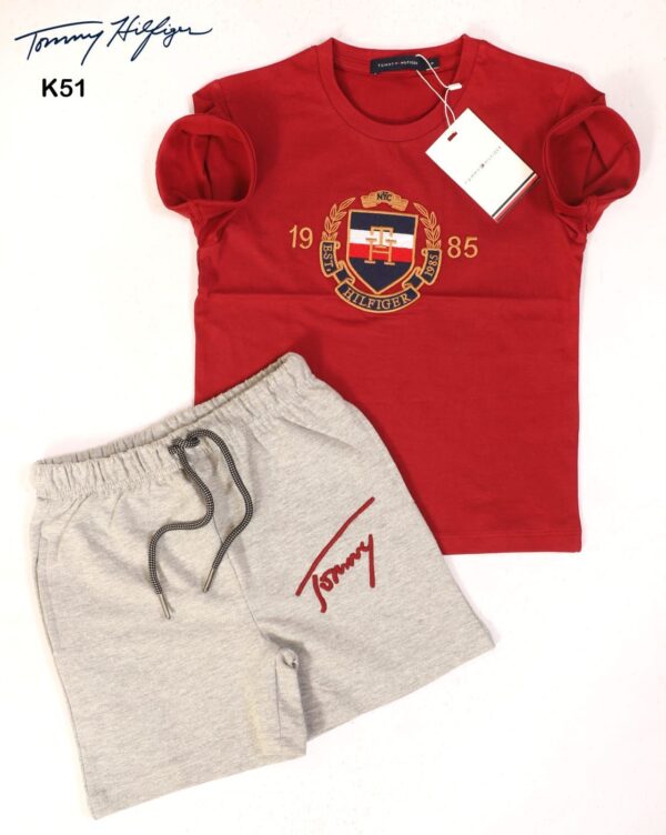 TOMMY BOYS T-SHIRTS & SHORTS SET