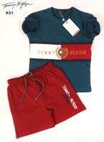 TOMMY BOYS T-SHIRTS & SHORTS SET