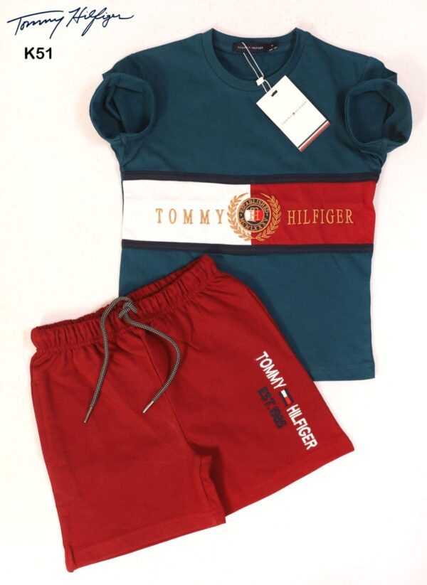 TOMMY BOYS T-SHIRTS & SHORTS SET