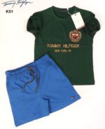TOMMY BOYS T-SHIRTS & SHORTS SET