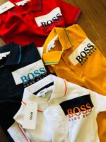 HUGO BOSS PREMIUM COLLAR T-SHIRT FOR BOYS