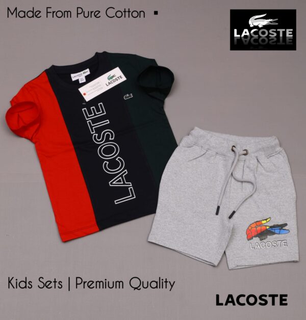 LACOSTE PREMIUM BOYS & GIRLS CORD SET