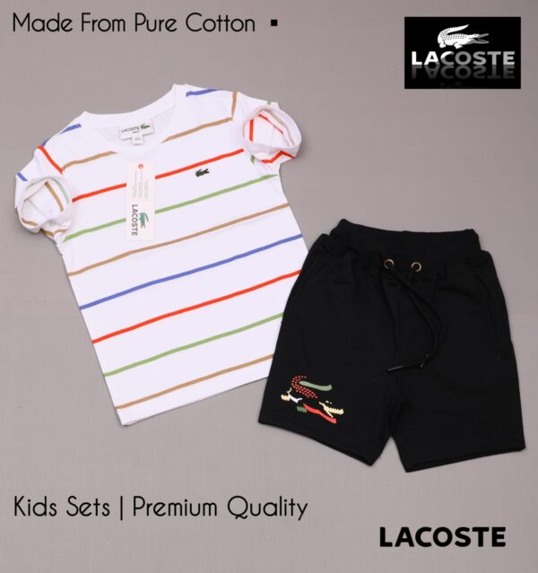 LACOSTE PREMIUM BOYS & GIRLS CORD SET