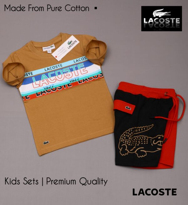 LACOSTE PREMIUM BOYS & GIRLS CORD SET