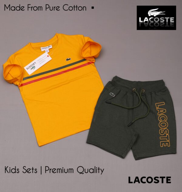 LACOSTE PREMIUM BOYS & GIRLS CORD SET